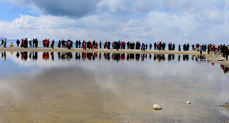 Tibet Namtso Lake