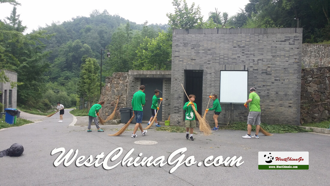 Dujiangyan Panda volunteer Tour