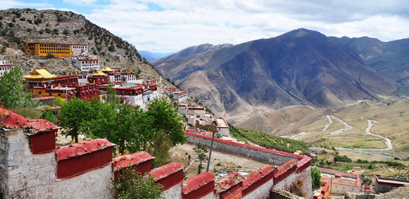 Tibet Ganden Monastery