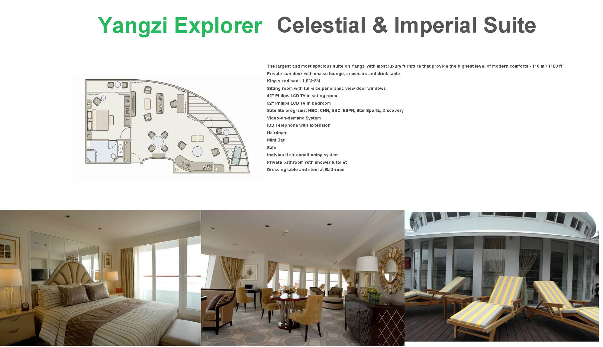 Yangzi Explorer cabin-Yangtze River Cruise