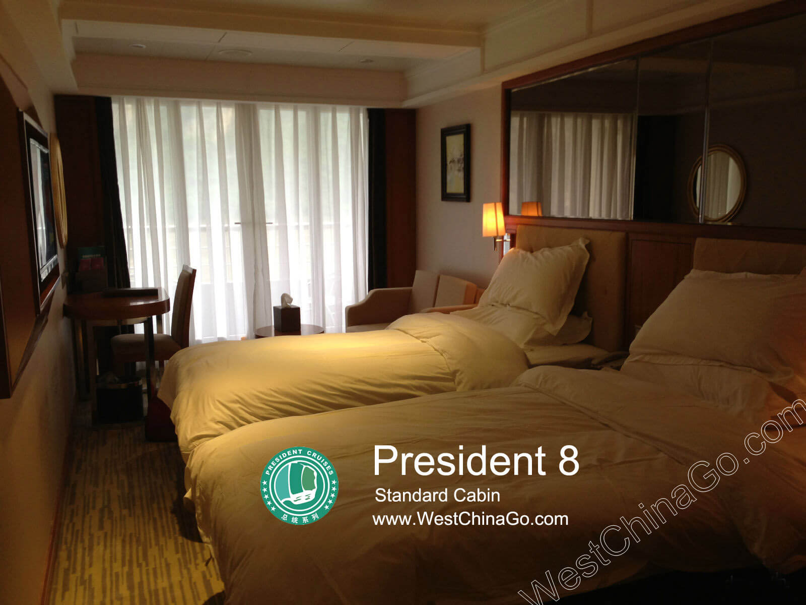 president 8 standard cabin