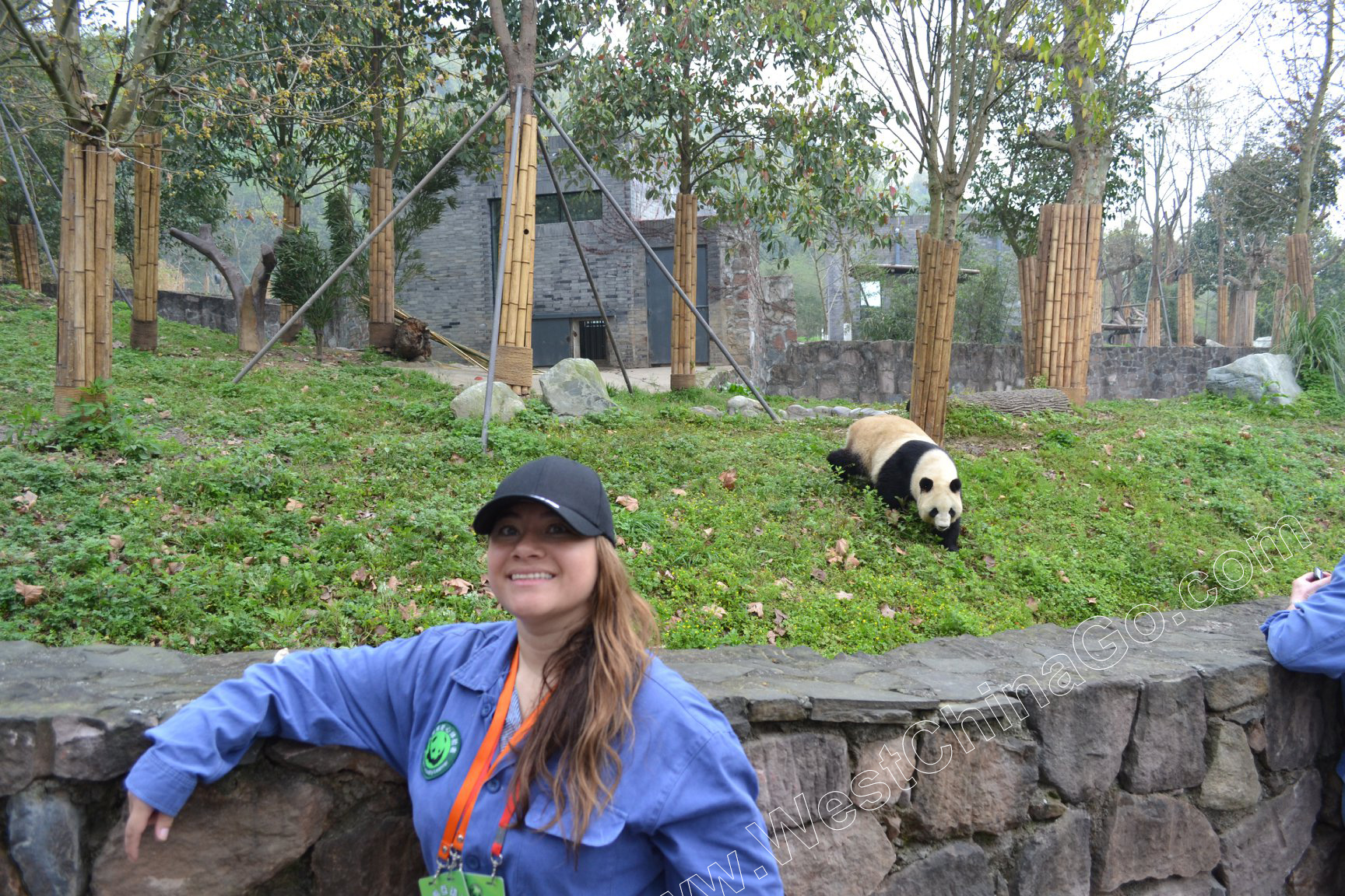 China Panda keeper