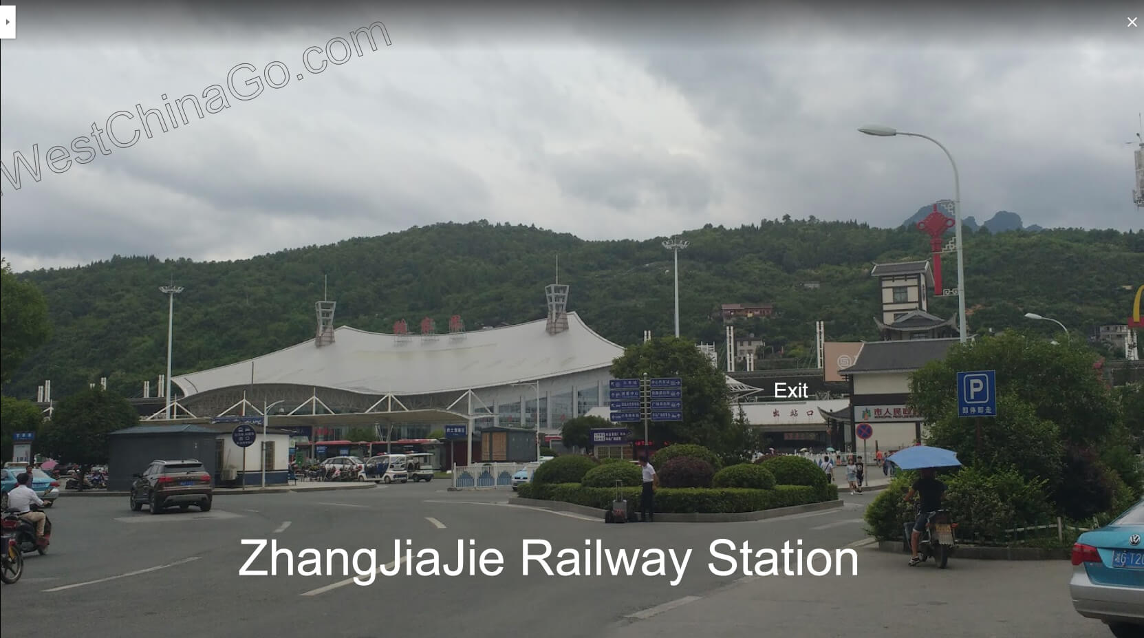 zhangjiajie railway station