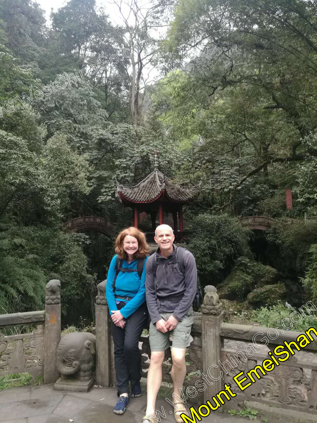 Mount Emei QingYing Pavilion