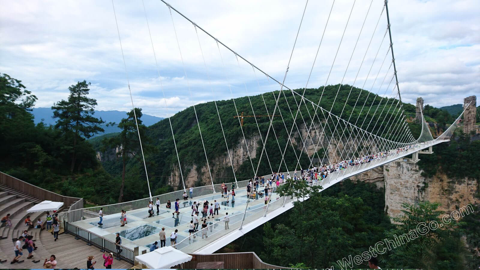 China Zhangjiajie Grand Canyon Glass Bridge