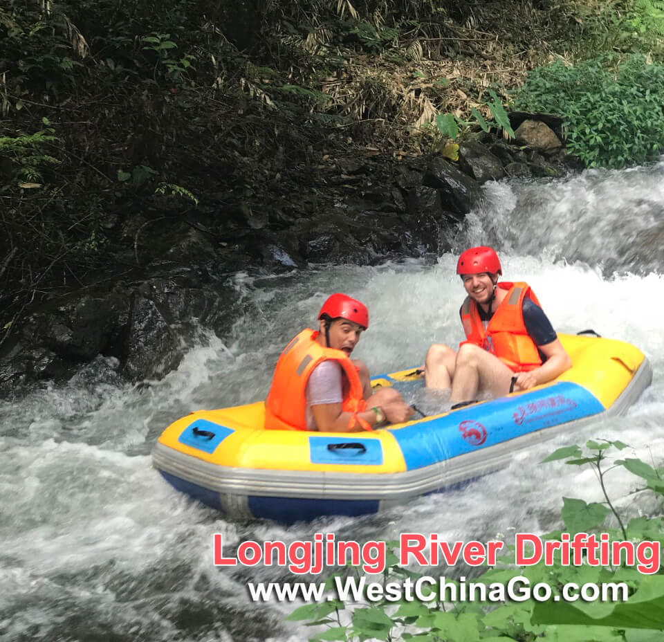 Yangshuo Longjing River Rafting