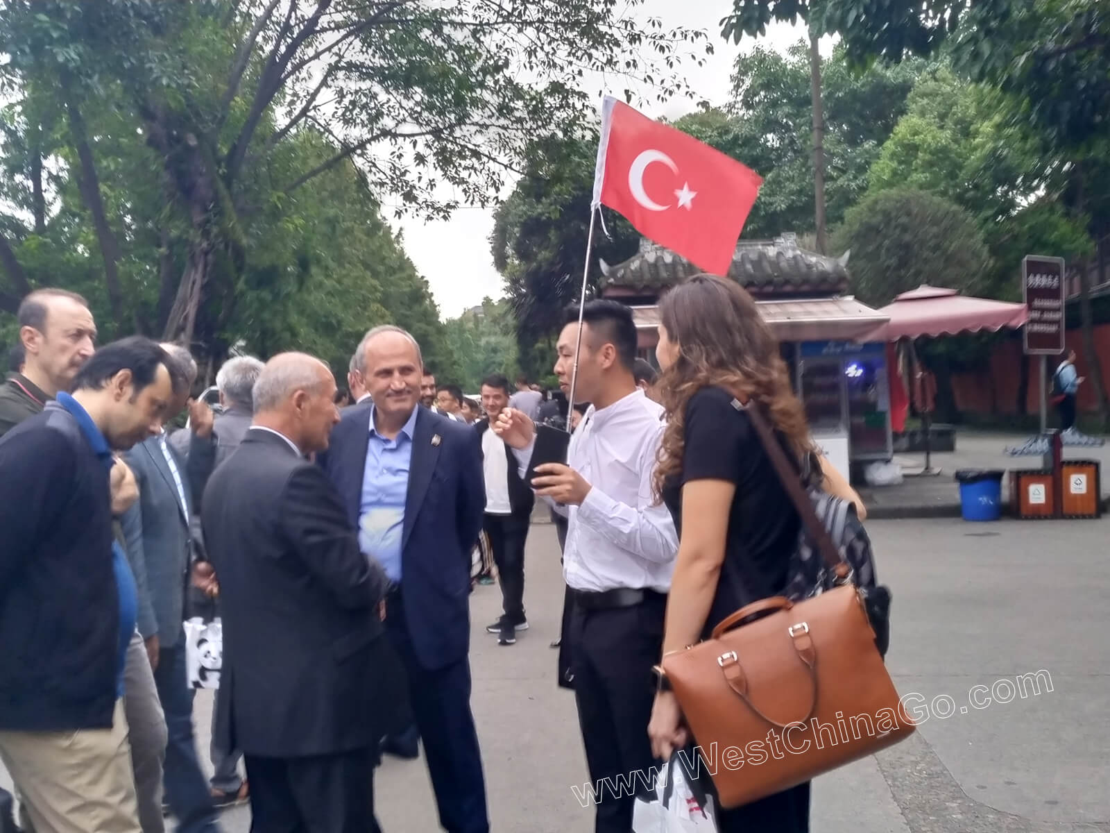 Turkey Minister of Transport ChengDu Tour