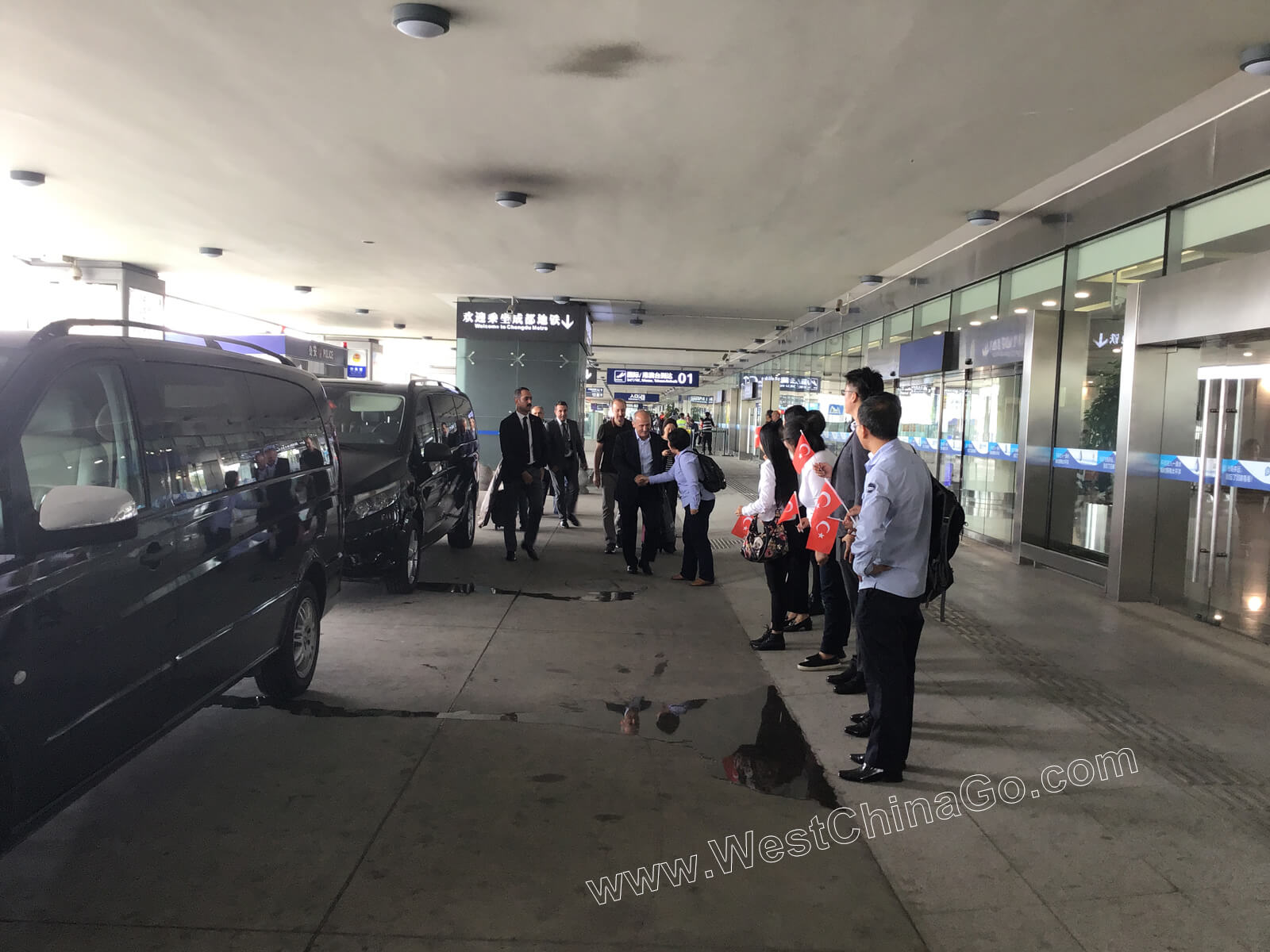 Turkey Minister of Transport ChengDu Tour