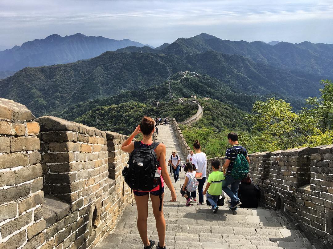 great wall of china tour video