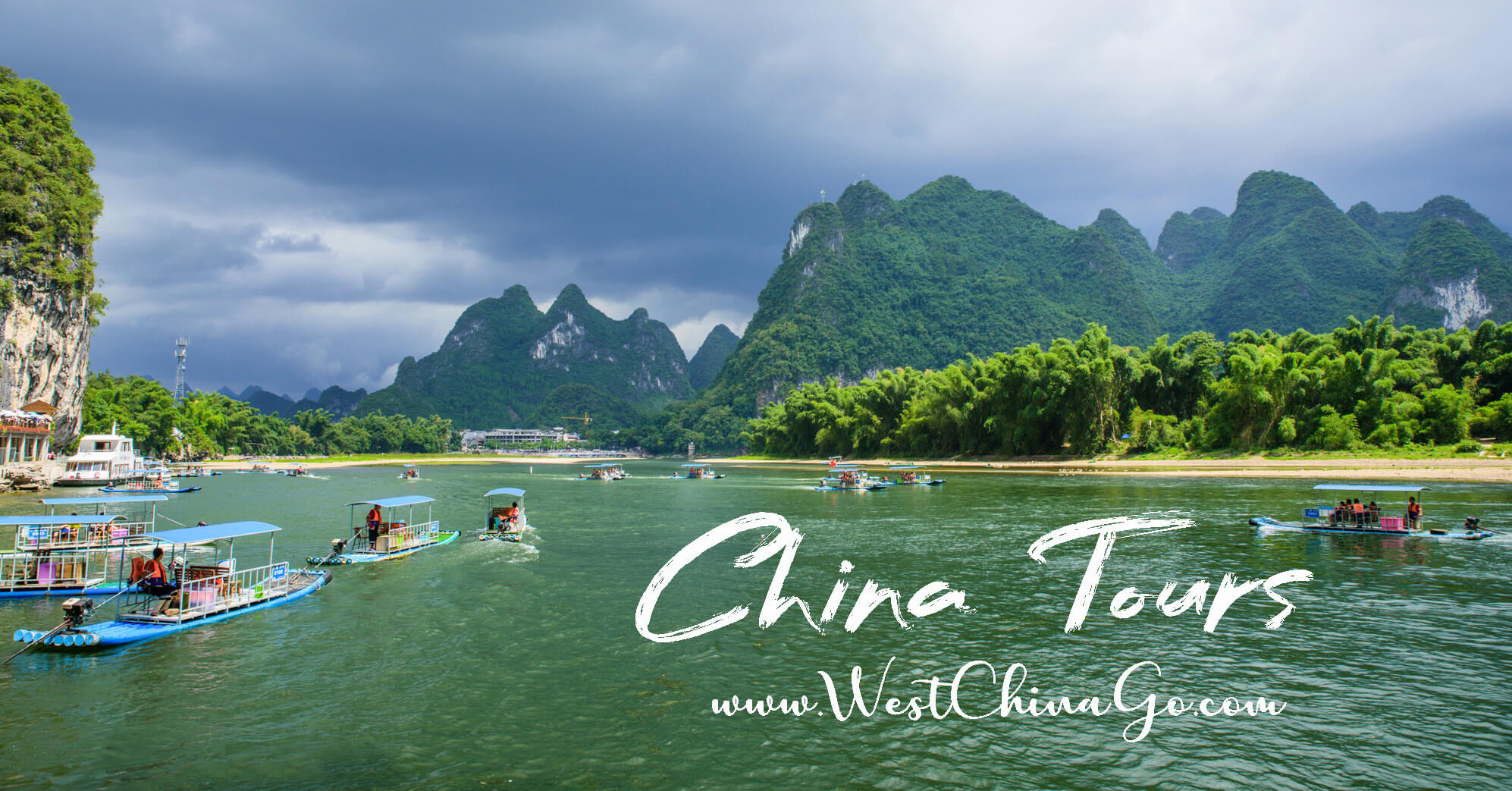 Guilin Yangshuo Li River Rafting Tour