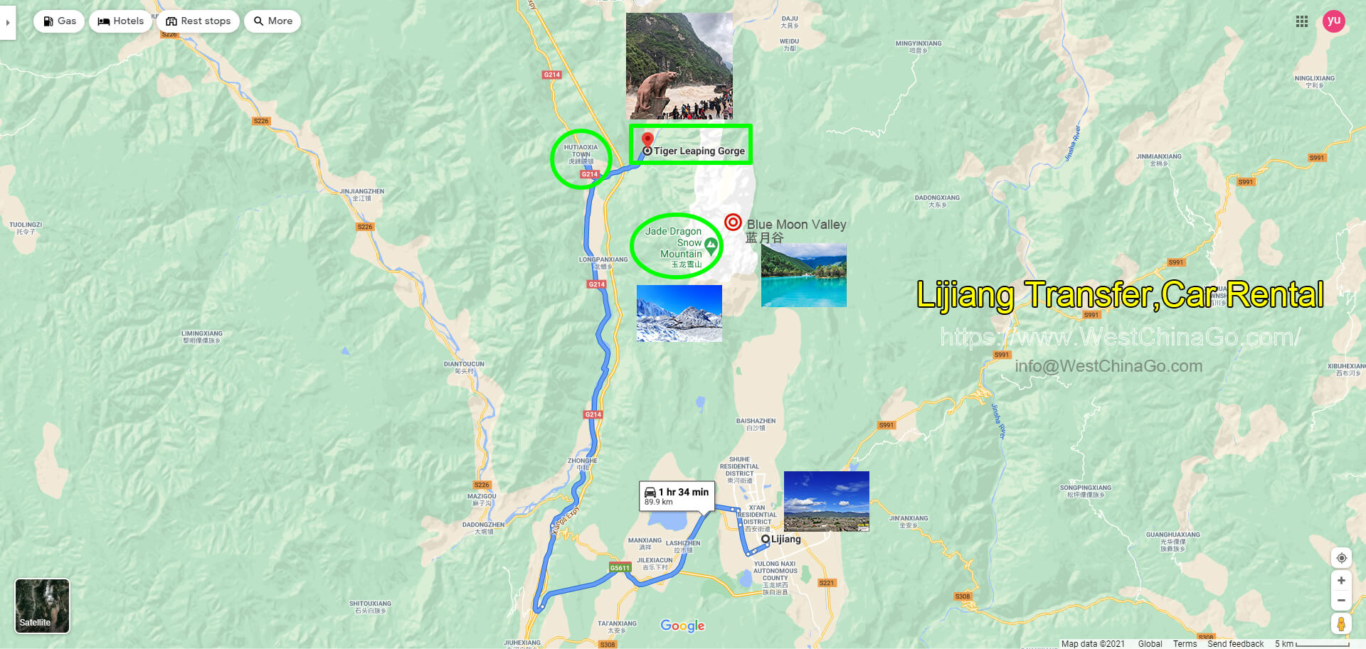 Lijiang Transfer Map