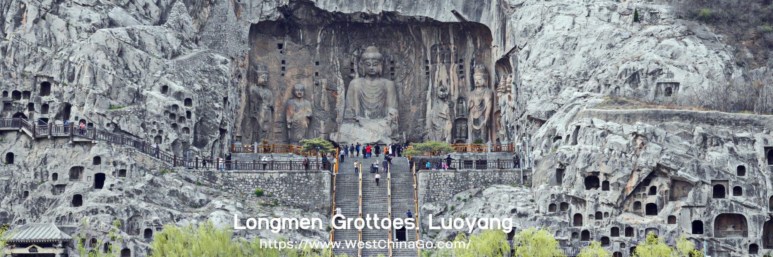 Longmen Grottoes. Luoyang