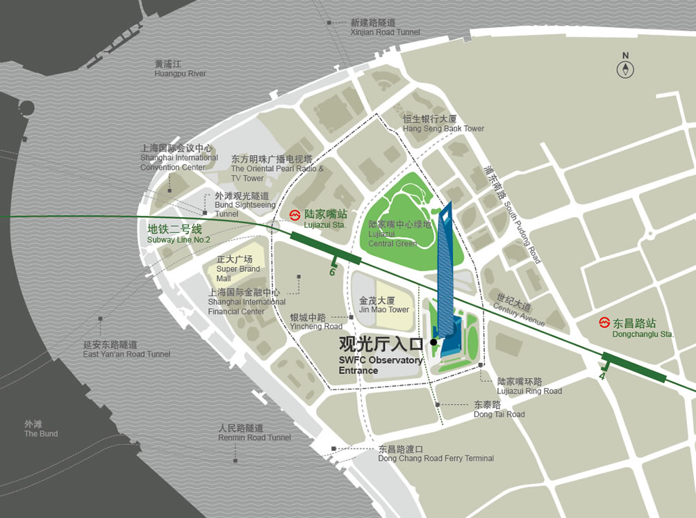 Shanghai Tourist Map