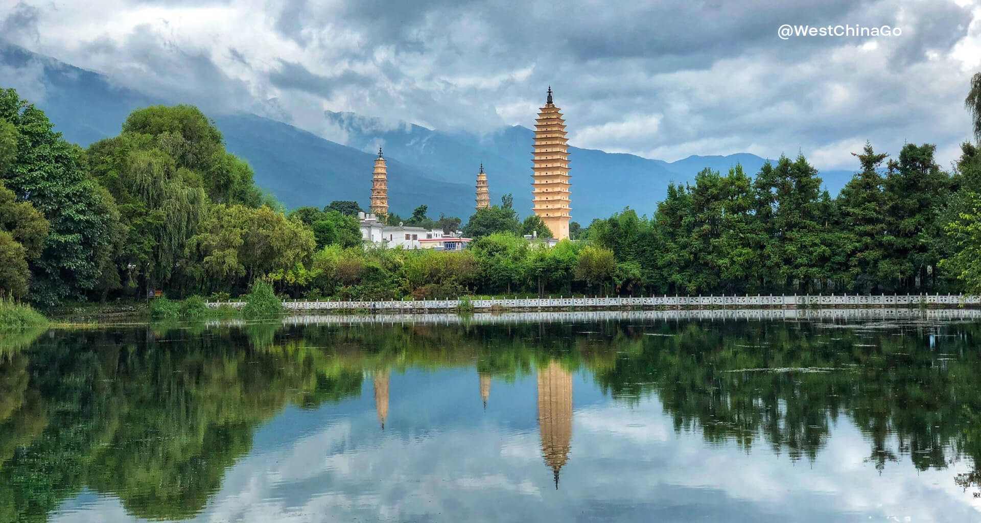 dali The Chongsheng Temple And The Three-Pagoda