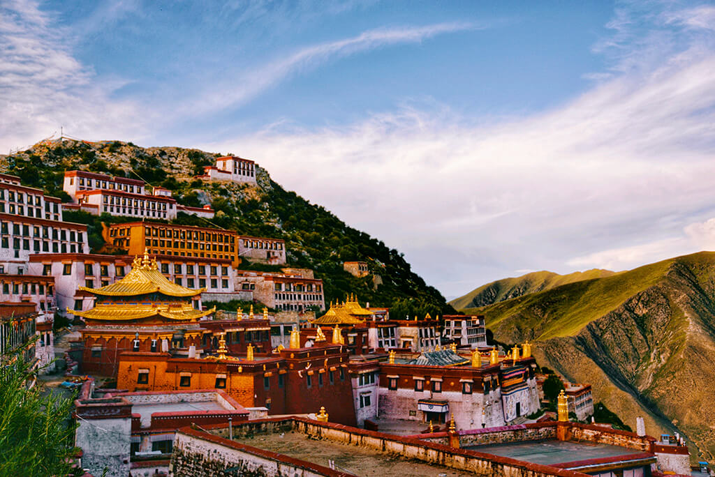 Tibet Ganden Monastery