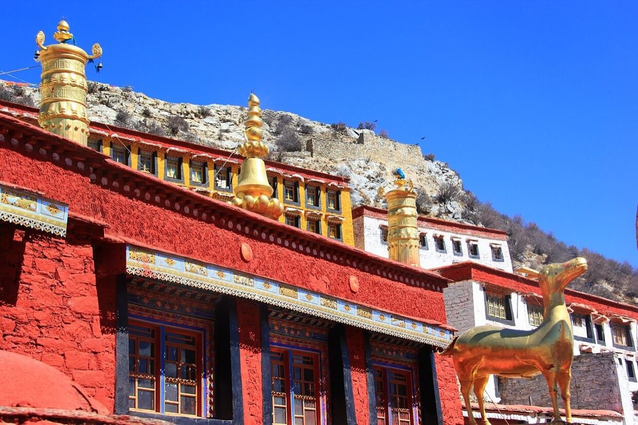 Tibet Ganden Monastery