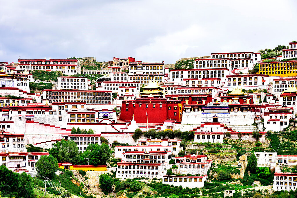 Tibet Ganden Monastery