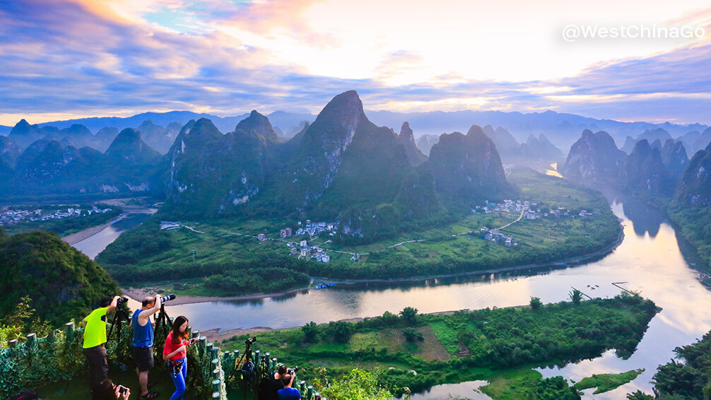 Xianggong Mountain , Yangshuo 