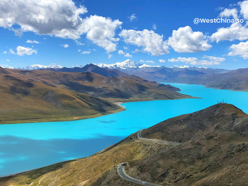 Tibet Yamdrok Lake