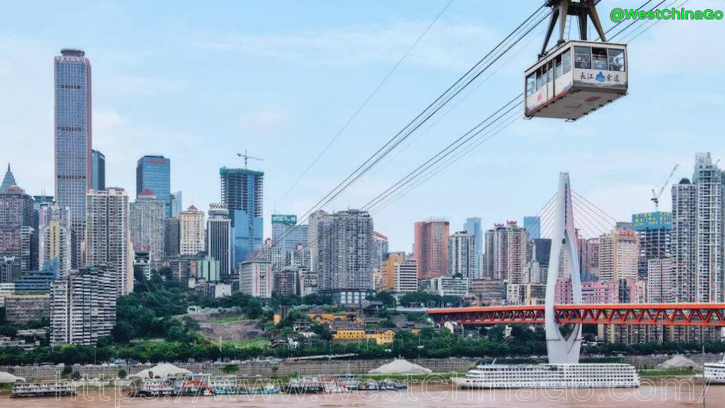 ChongQing Yangtze River Cable Car