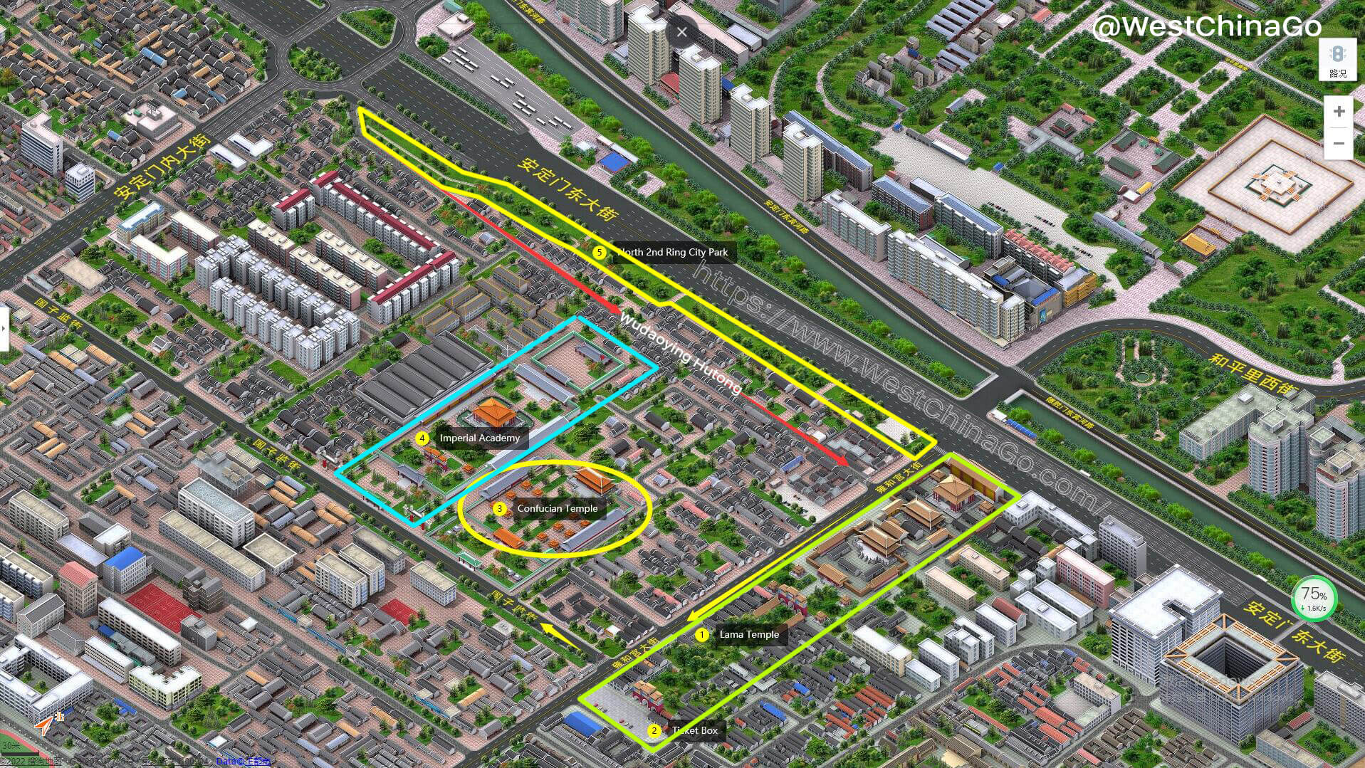 BeiJing Tourist Map