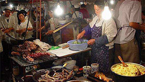 QingHai XiNing Food Street