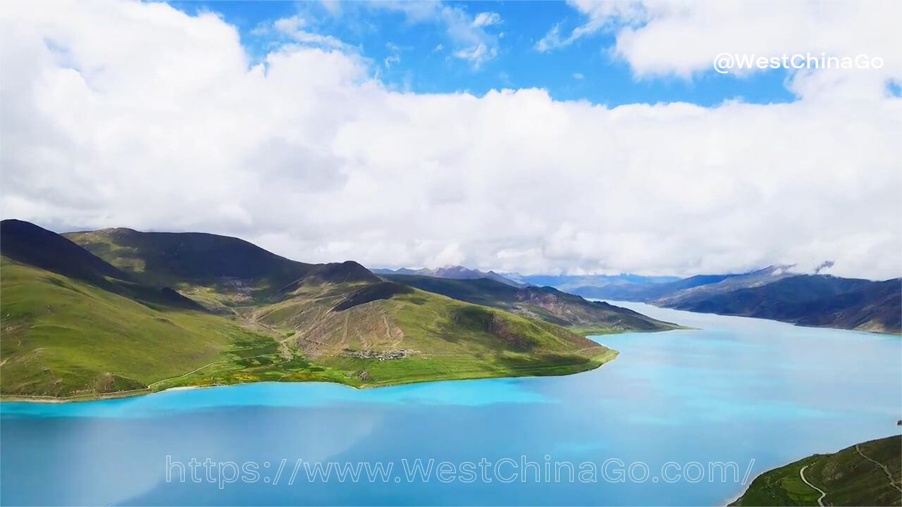 Yamdrok Lake,Tibet