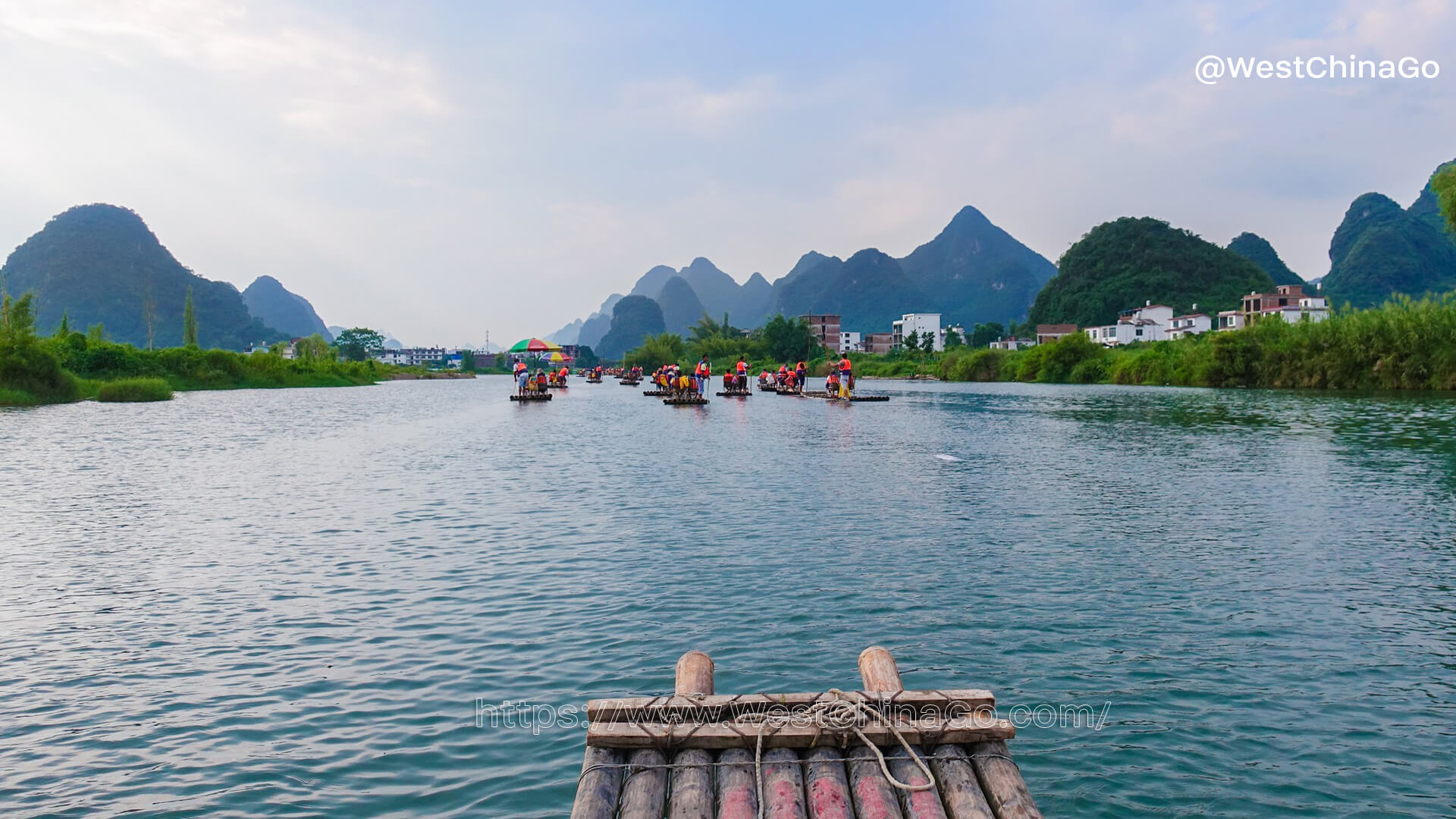 yulong river rafting,yangshuo