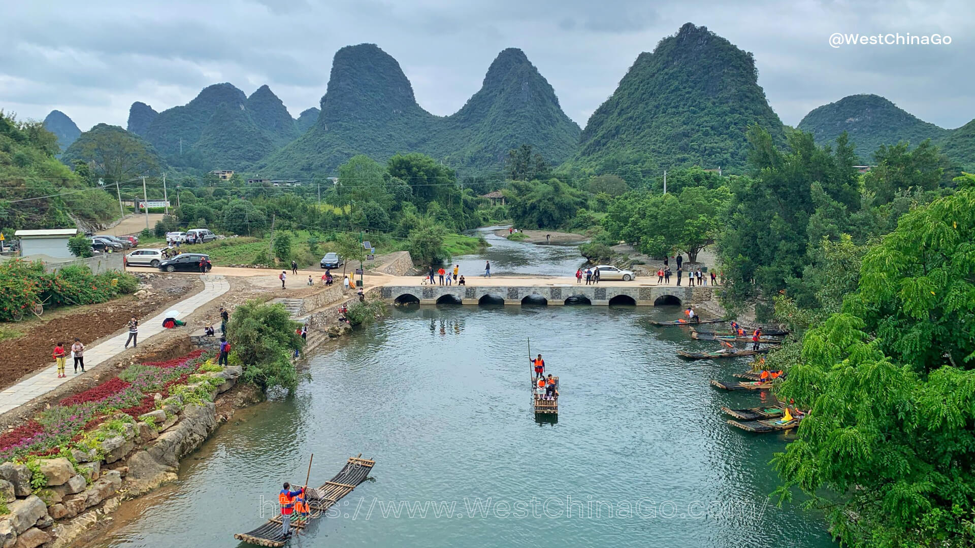 yulong river rafting,yangshuo