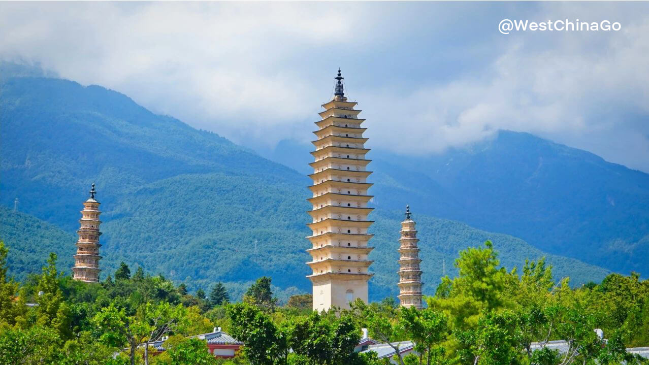 dali The Chongsheng Temple And The Three-Pagoda