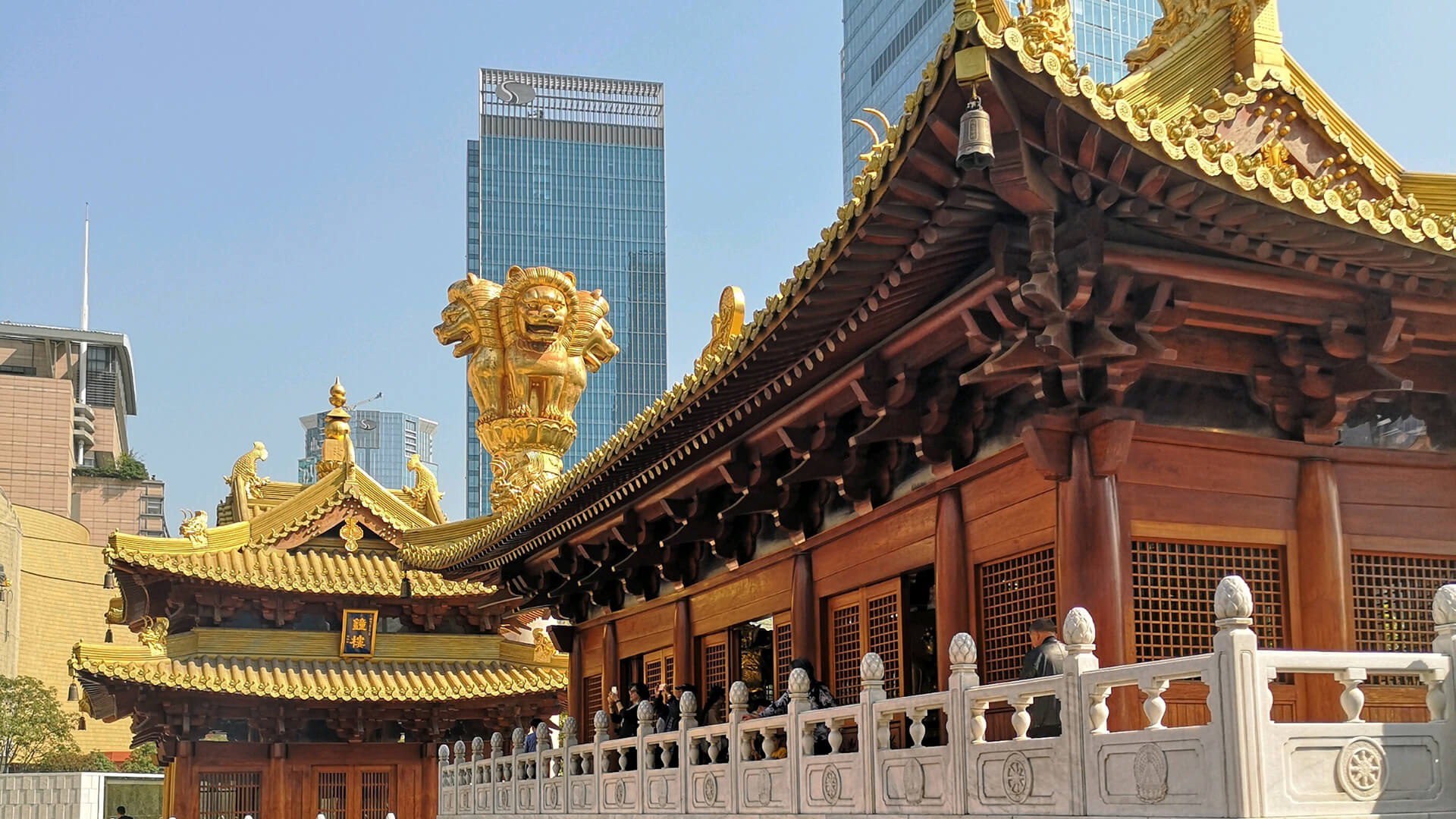 Jing'an Temple. Shanghai