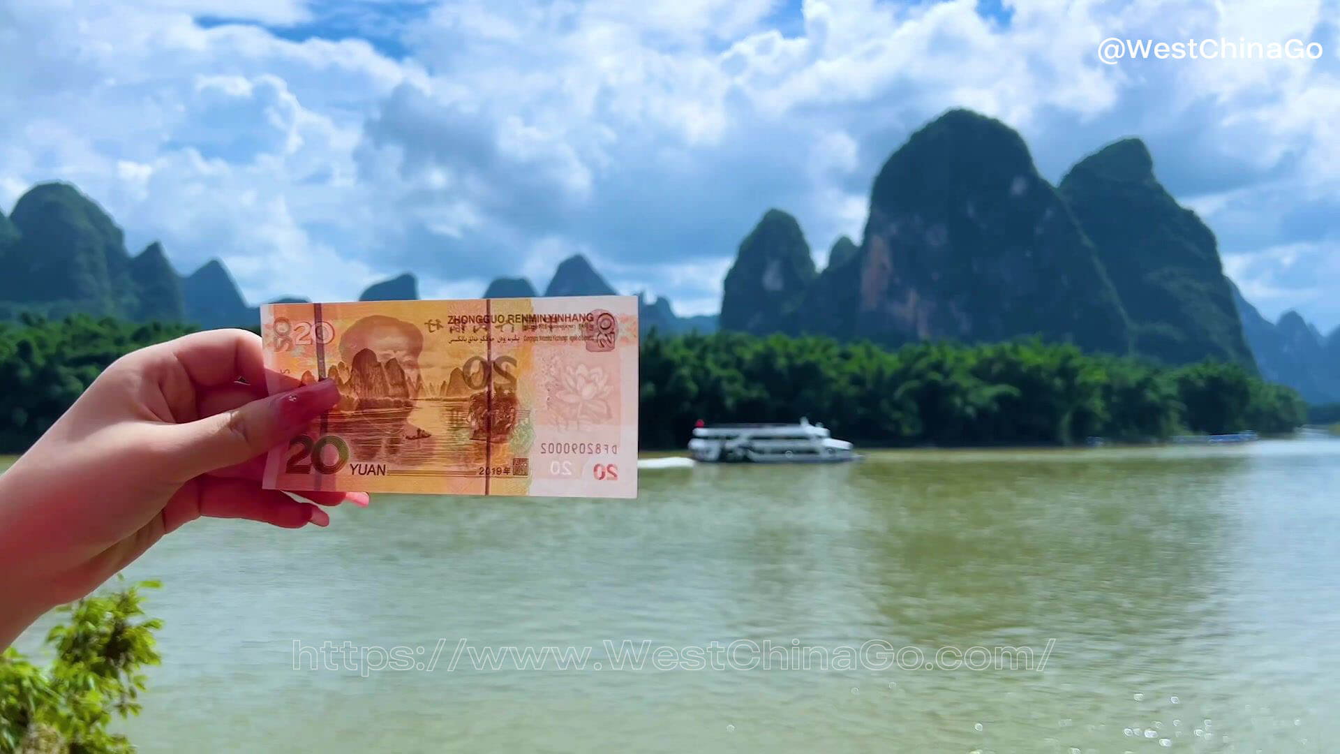 YangShuo 20 Note Background