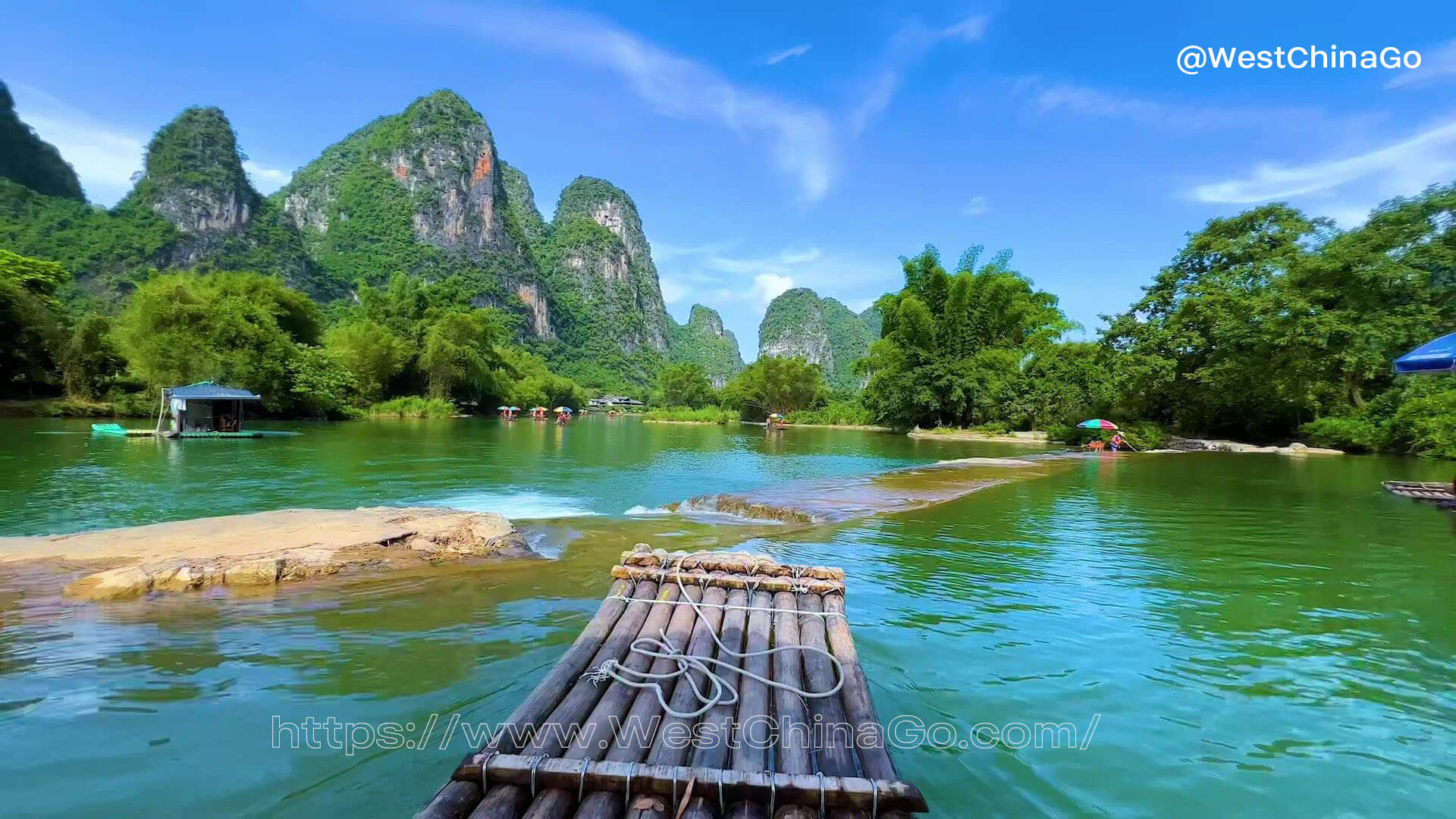 yulong river rafting,yangshuo