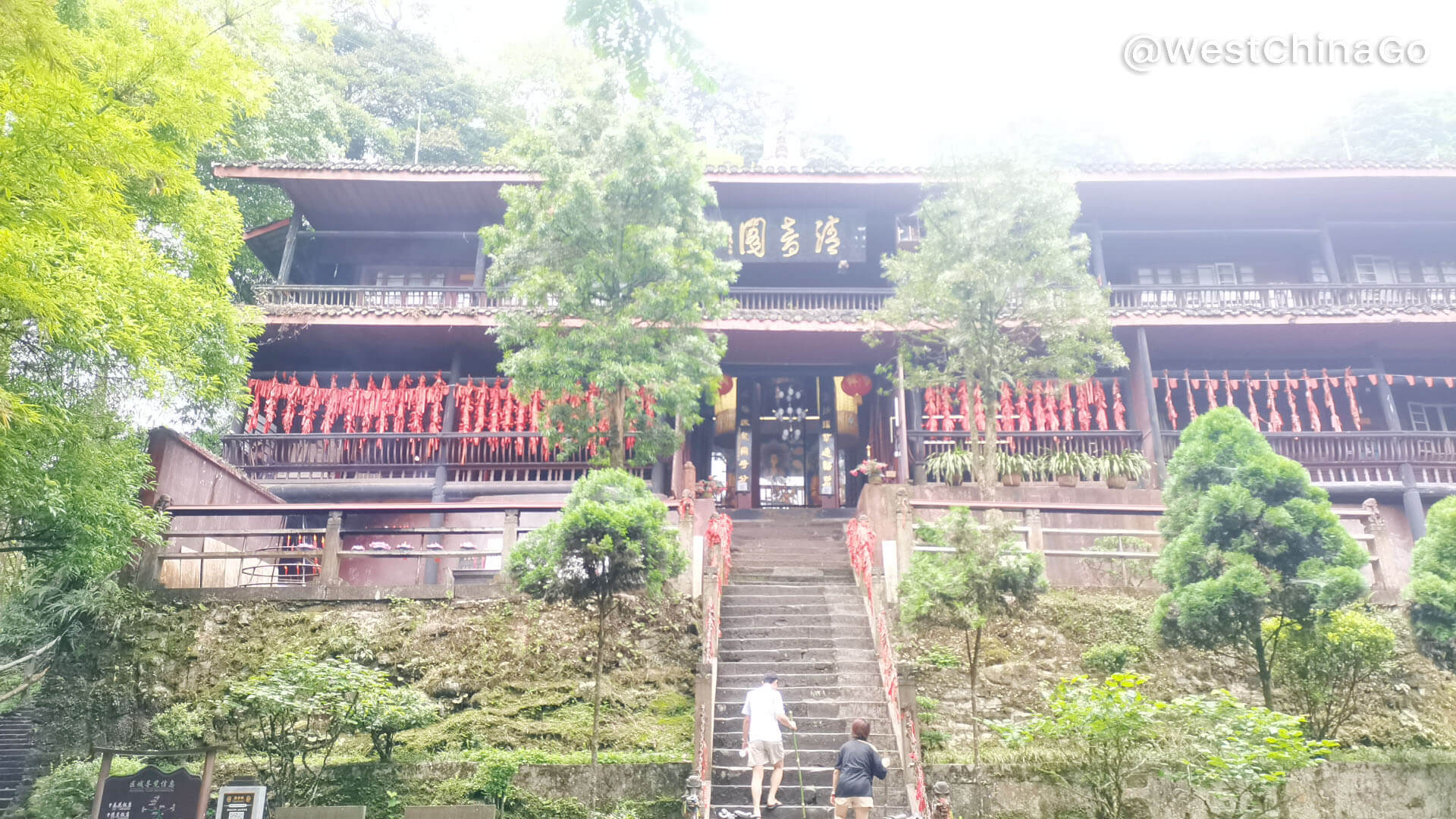 Qingyin Pavilion, Mount Emei