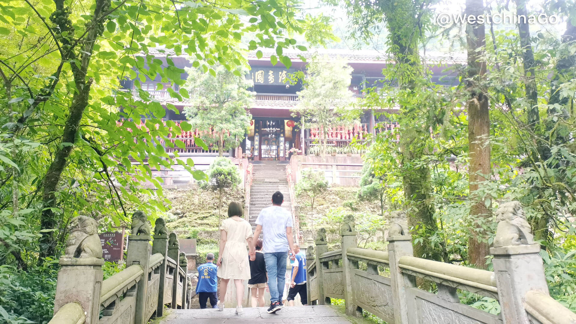 Qingyin Pavilion, Mount Emei