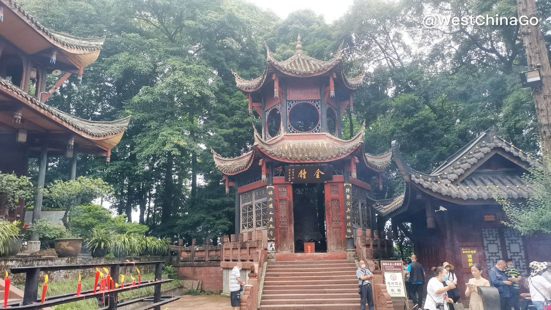 WanNian Temple,Mount Emei