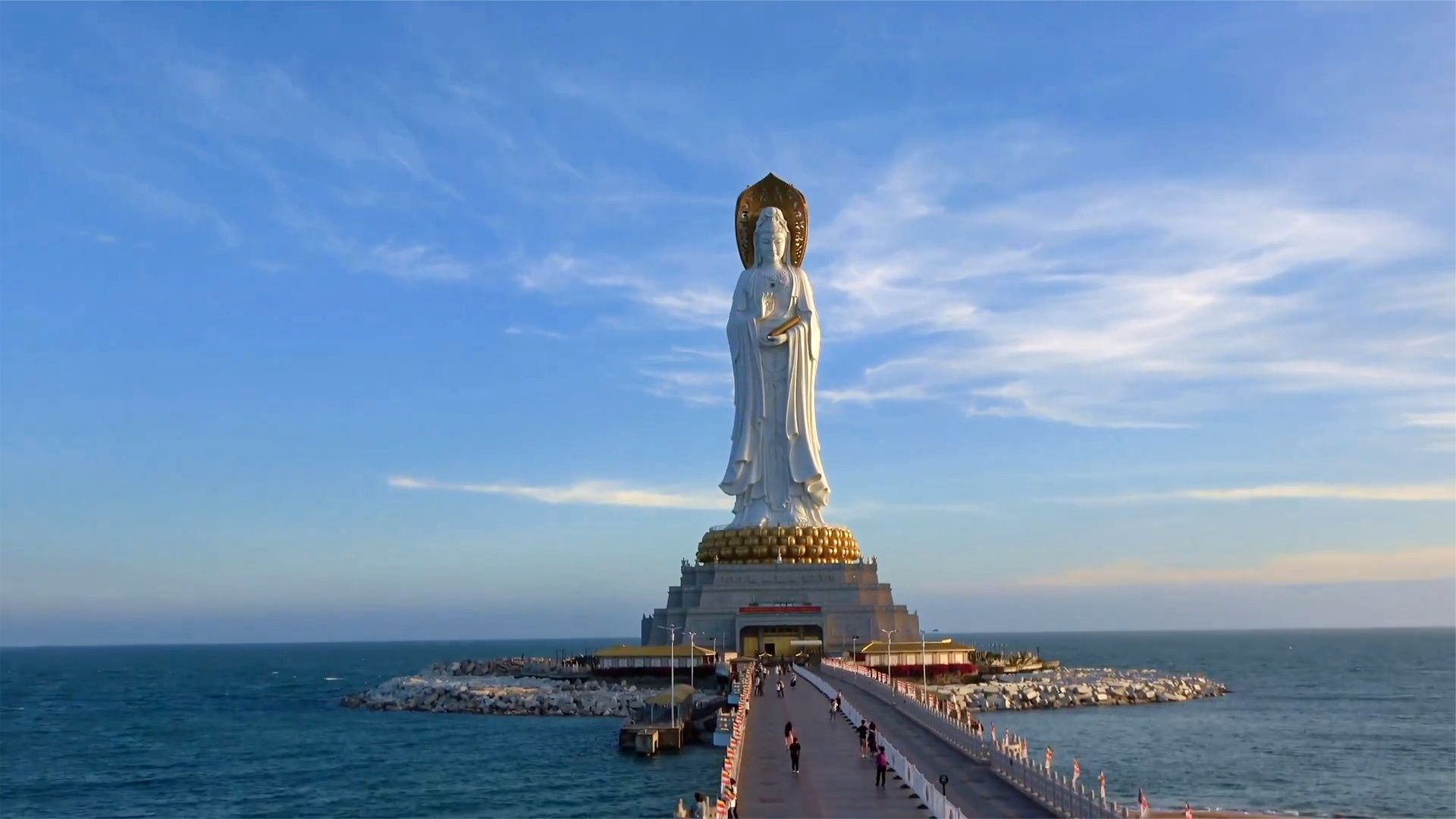 Sanya nanshan temple,godness of mercy