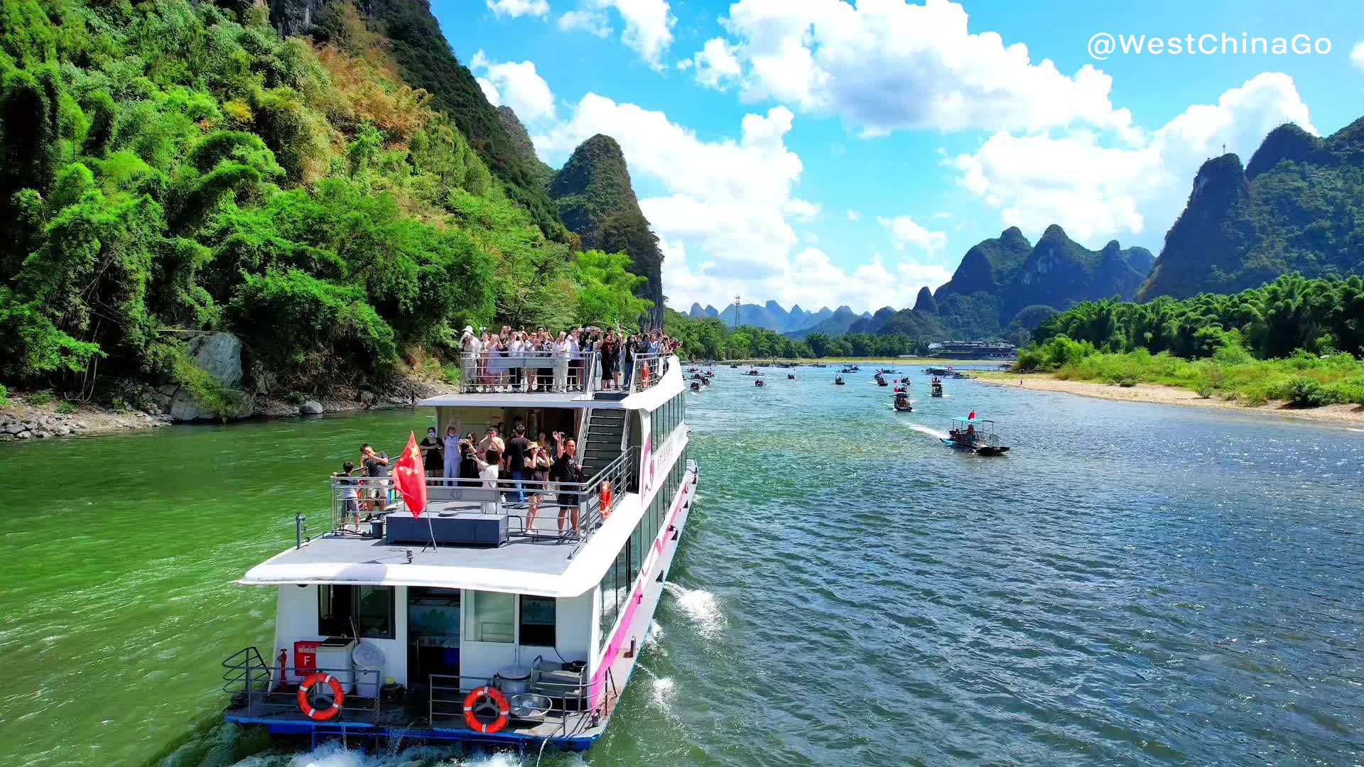 GuiLin Li River Cruise China Tours WestChinaGo