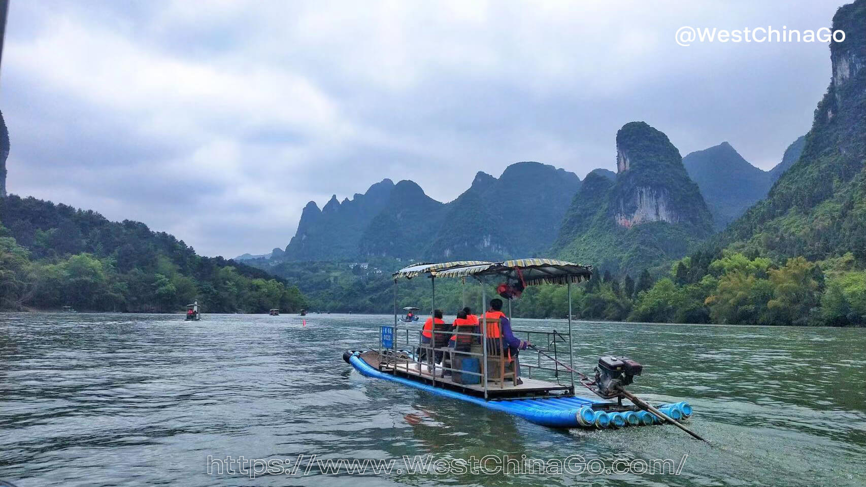 Guilin Yangshuo Li River Rafting Tour