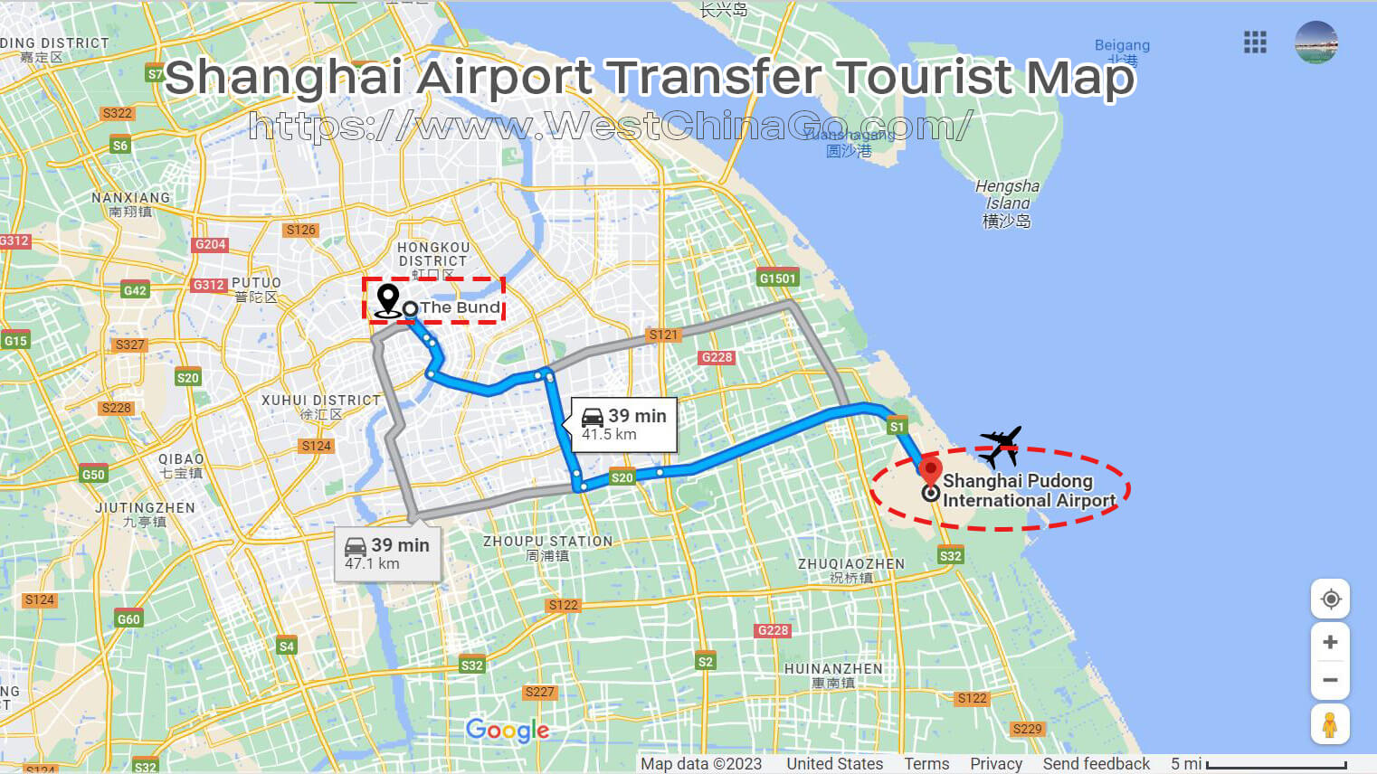 ShangHai Tourist Map