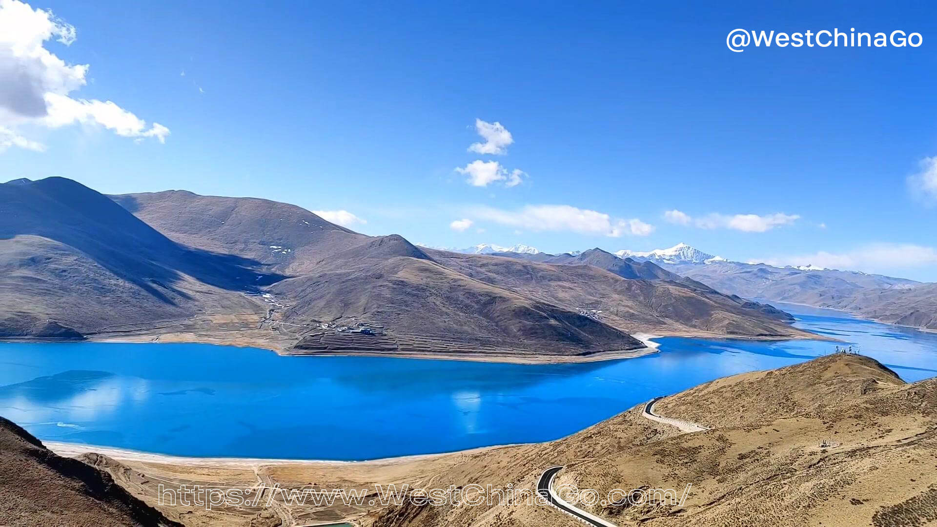 Tibet Yamdrok Lake