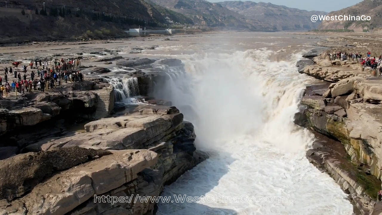 Hukou Waterfall of the Yellow River
