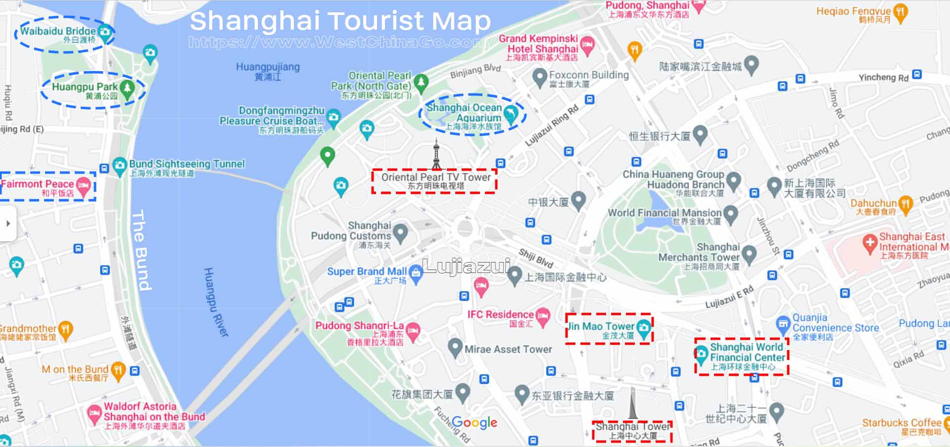 ShangHai Tourist Map