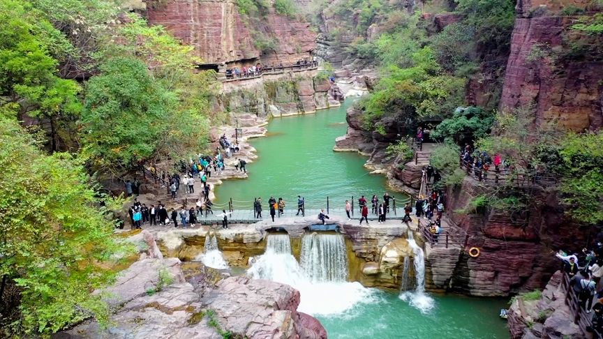 Yuntai Mountain Scenic Area,Henan