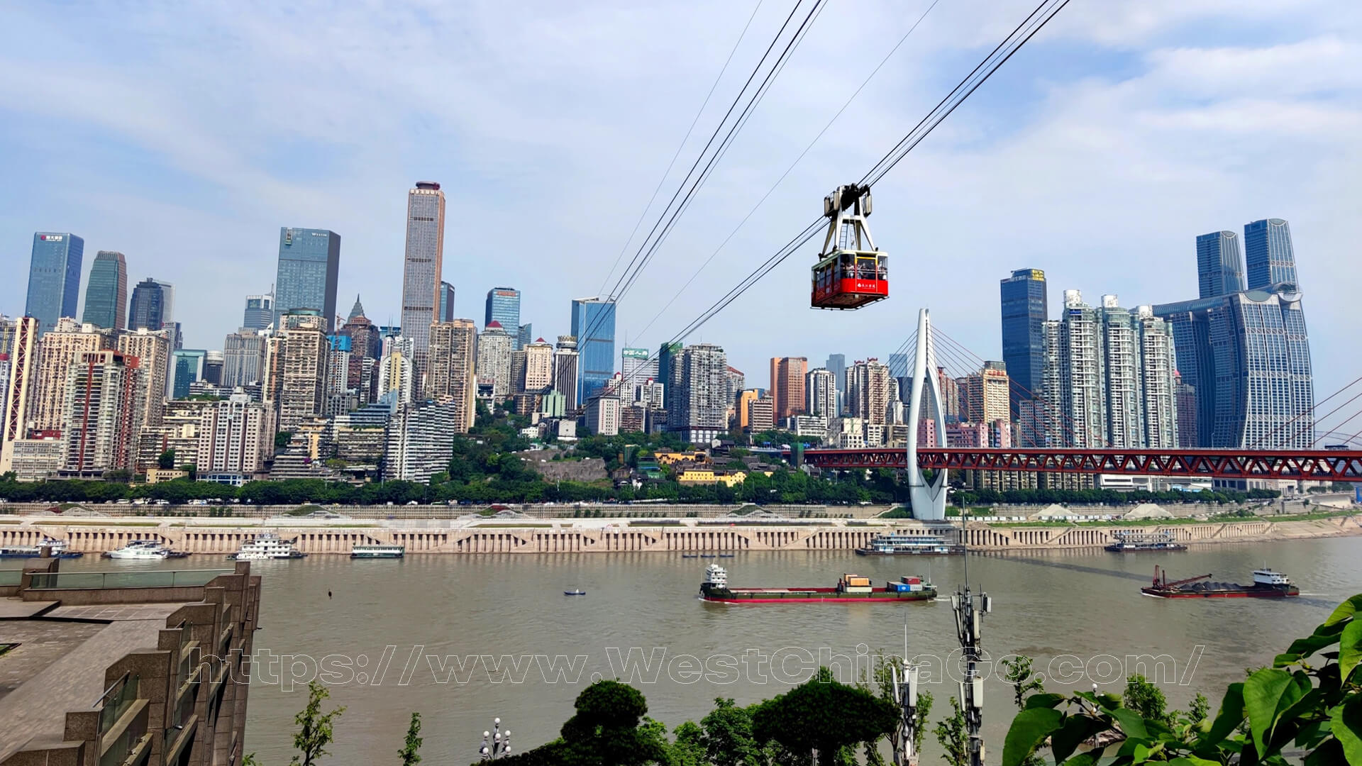 ChongQing Yangtze River Ropeway