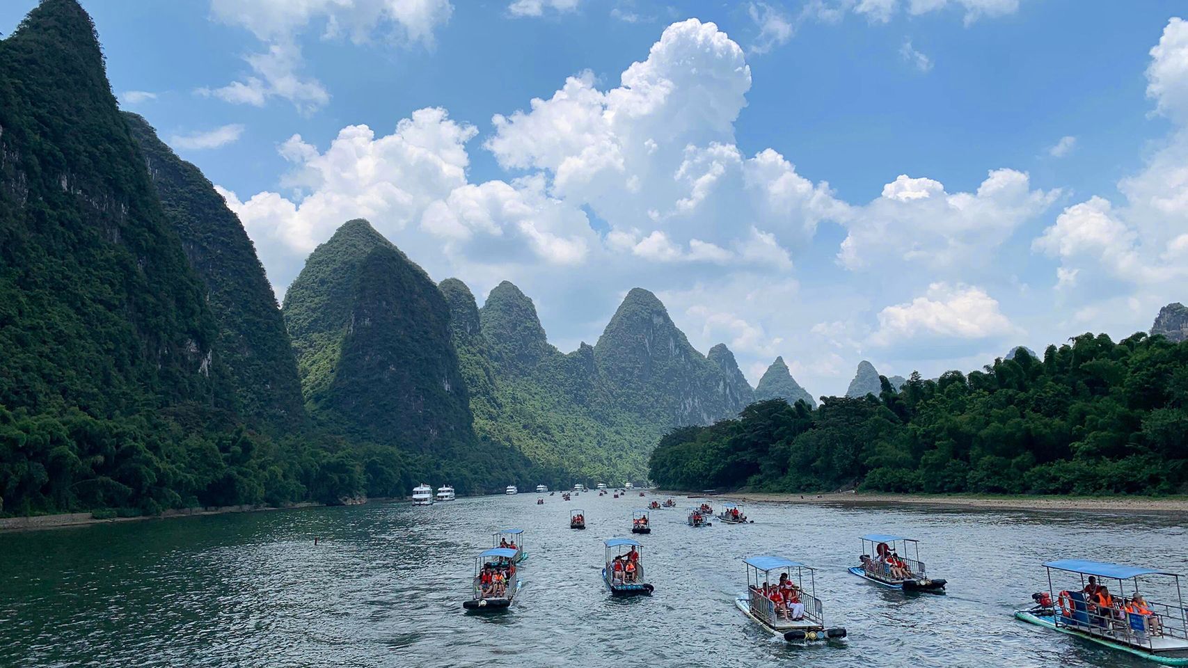  Guilin Li River Rafting Tour