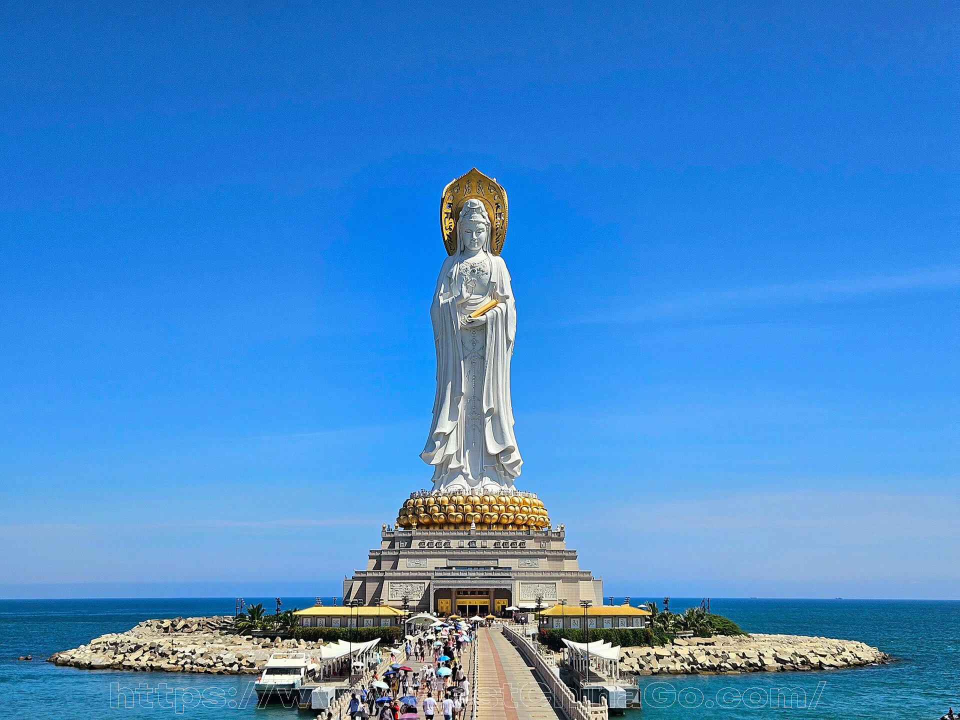 Sanya Nanshan Cultural Tourism Area Tourist Map