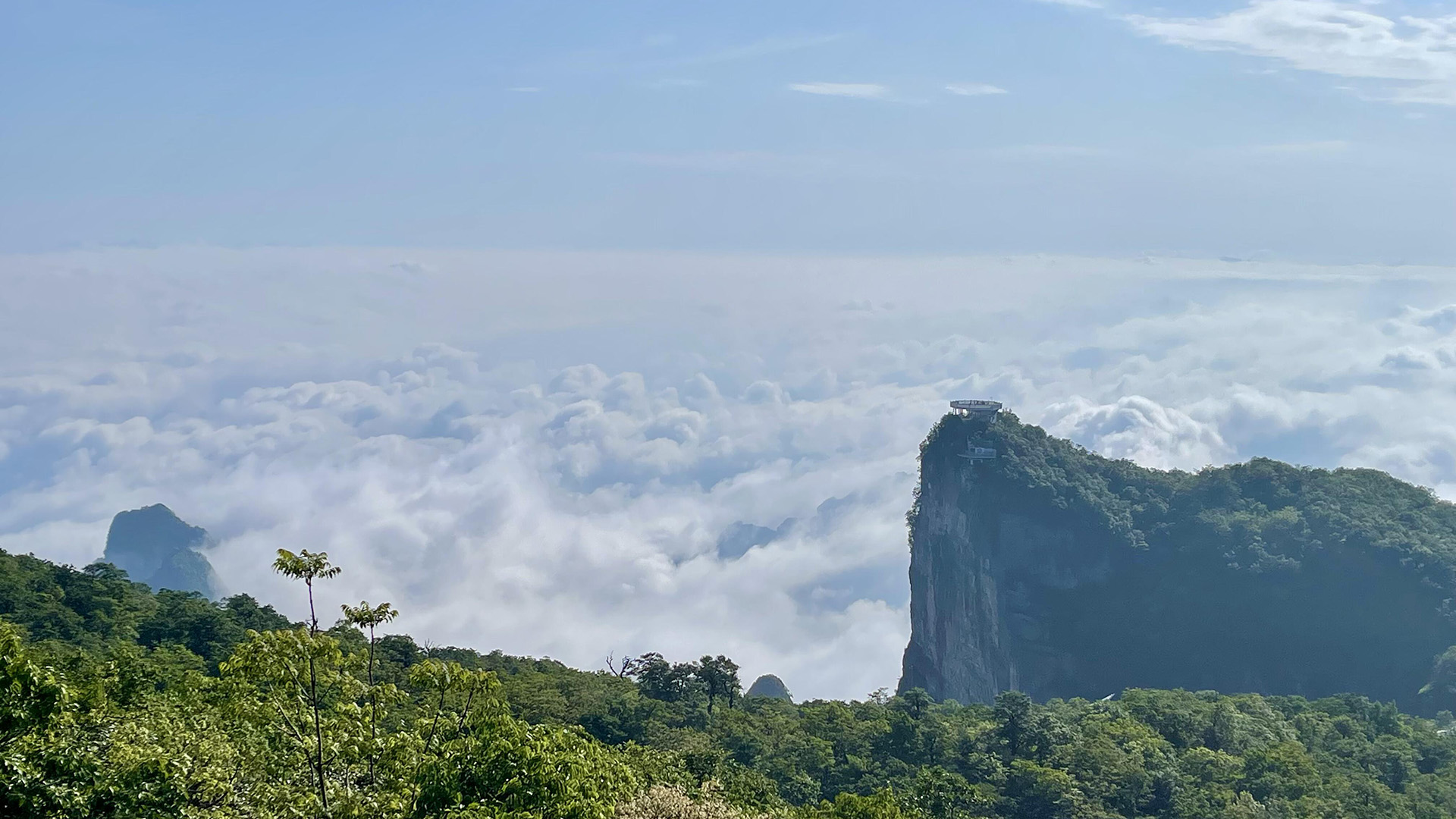 Tianmenshan Mountain.Zhangjiajie
