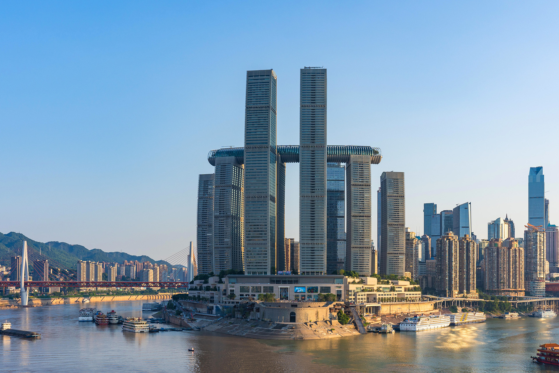 ChongQing Chaotianmen Pier