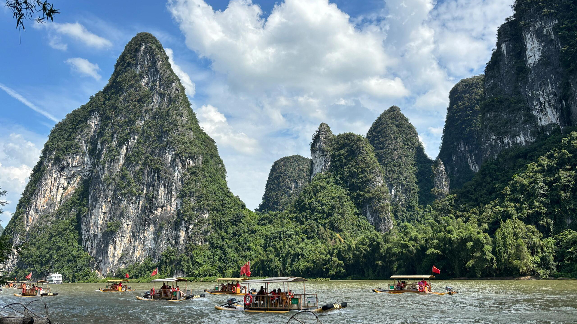 guilin yangshuo li river cruise